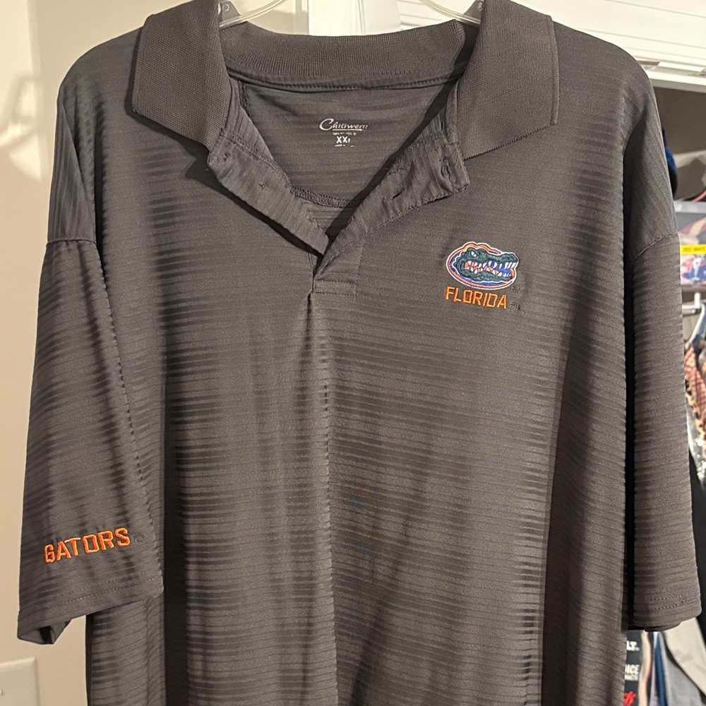 Charcoal Florida Gators Polo Shirt